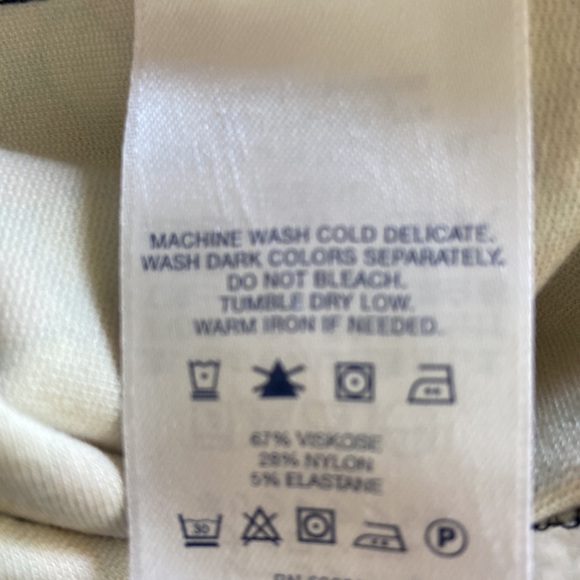 Lands End polka dot red/navy sleeveless dress—size 10 - Picture 7 of 7